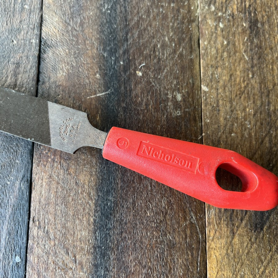 Nicholson 10 Inch Mill Bastard File Hand Tool (USA)