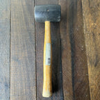 Ohio Forge 16 Ounce Black Rubber Mallet