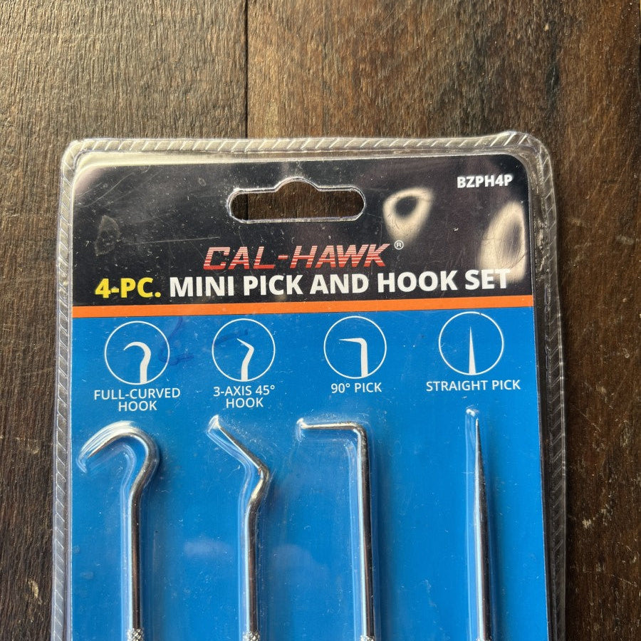 Other Cal-Hawk 4 Piece Mini Pick and Hook Set Gear Up