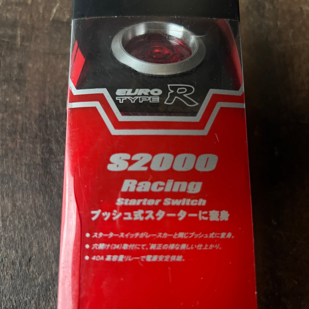 EURO TYPE R S2000 Style Push Button Racing Starter Switch