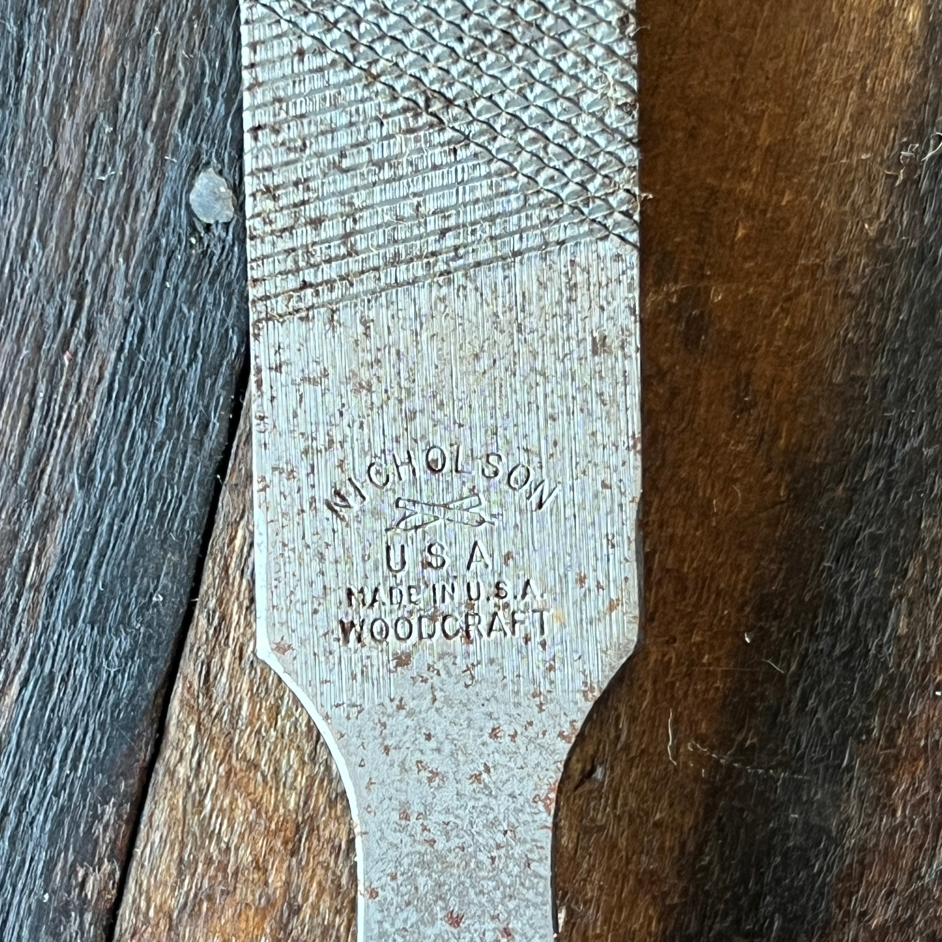 Nicholson Nicholson Woodcraft Half-Round Rasp File 10 inch (USA) Gear Up