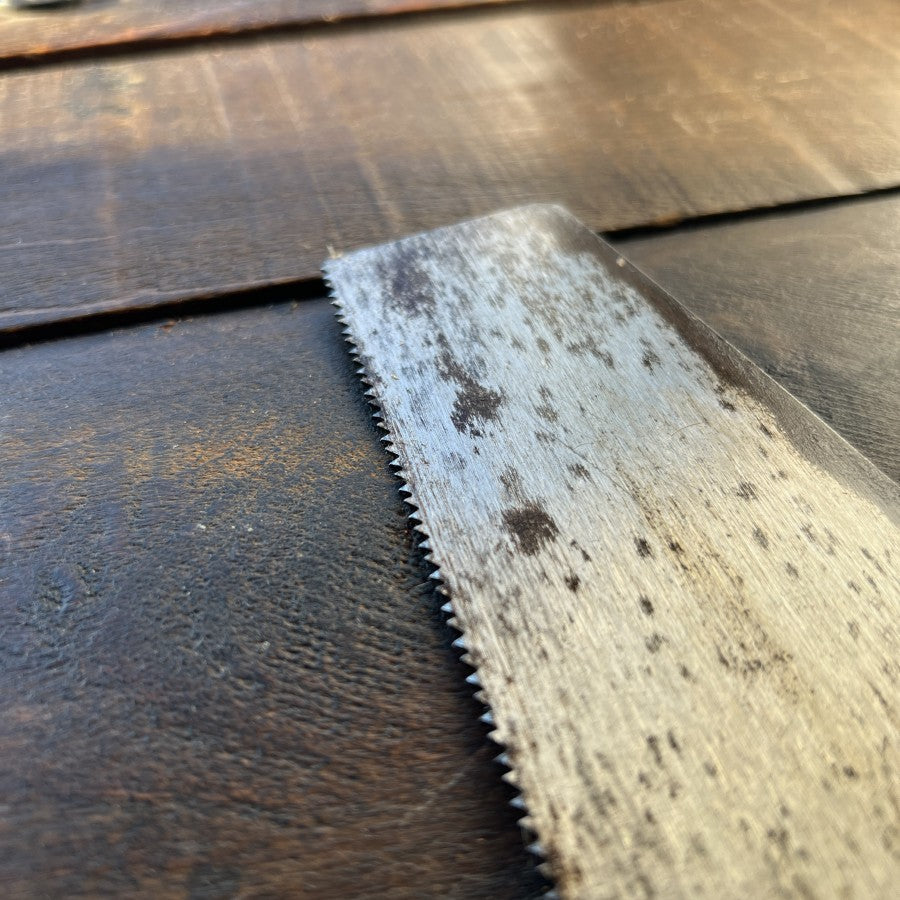 Disston D-23 26 Inch Vintage Hand Saw Wood Handle (USA)