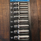 Other Power Torque 10 Piece 3/8 Inch Drive Deep Spline Socket Set Gear Up