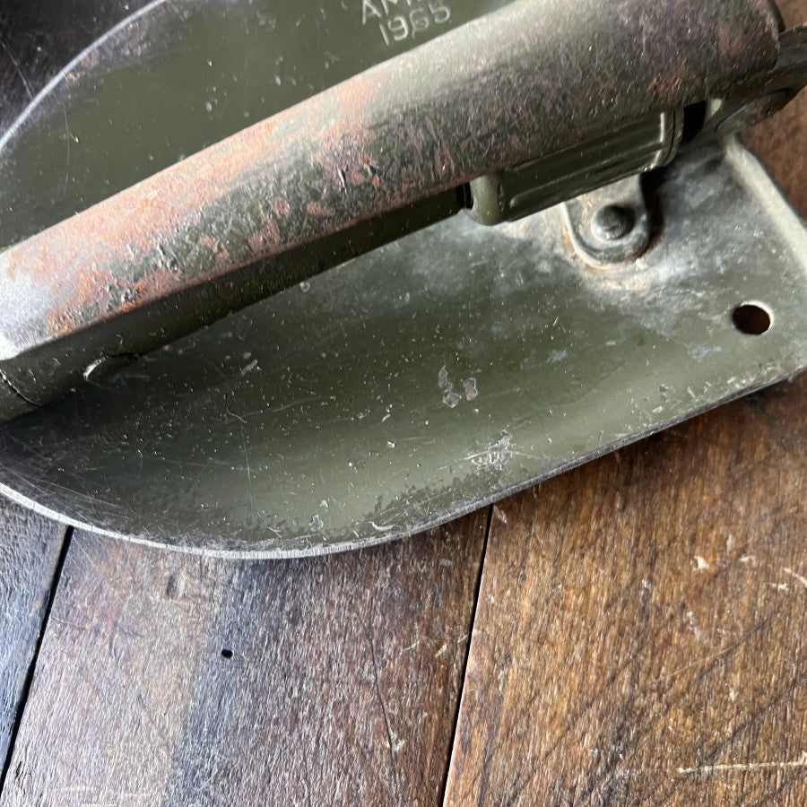 Other Original Vietnam ERA 1965 AMES E-Tool Entrenching Tool w/Pick & Canvas Cover Gear Up