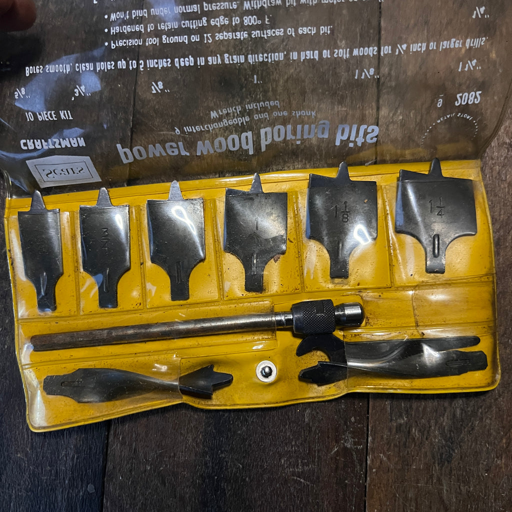 Craftsman Craftsman 10-Piece Power Wood Boring Bit Set 9-2082