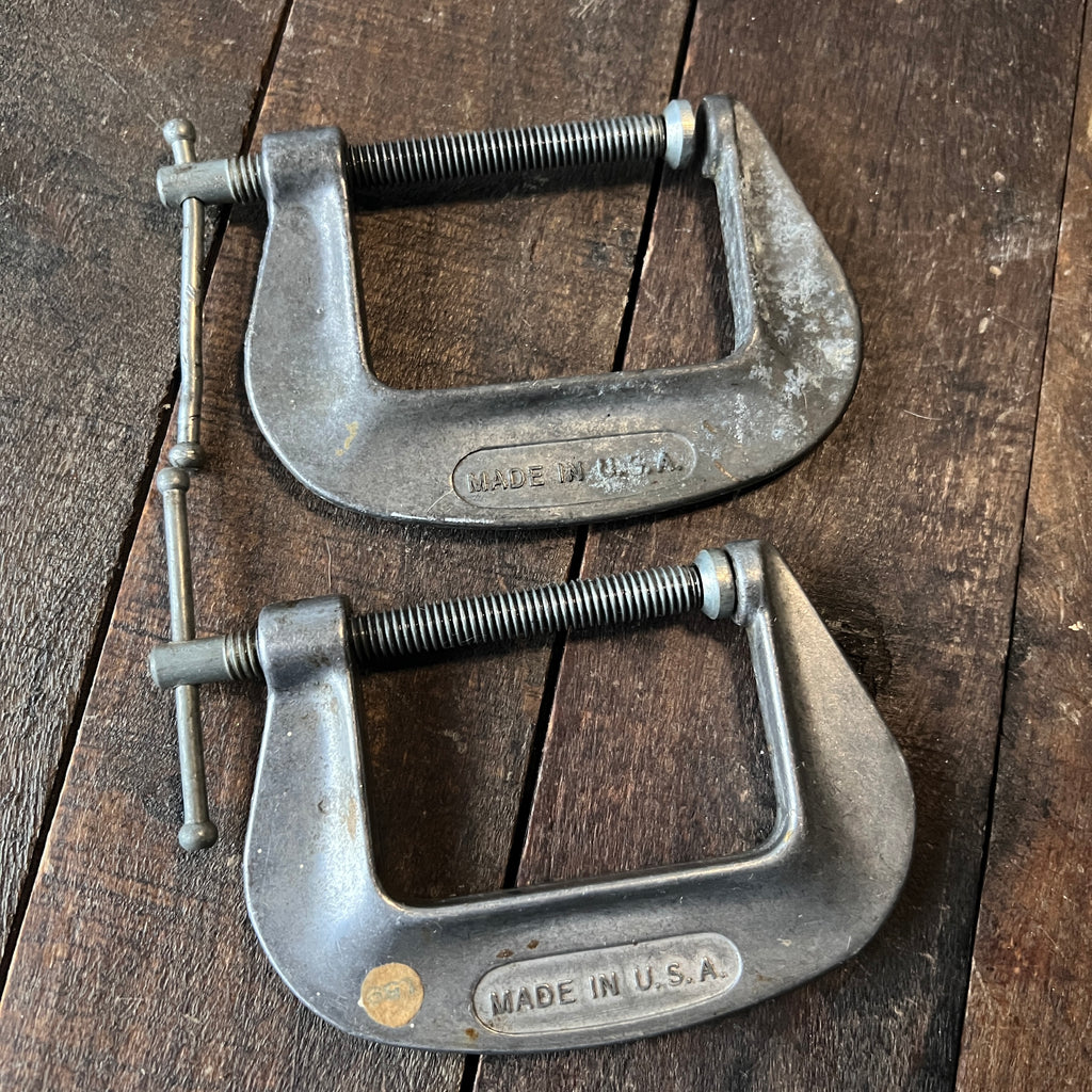 Craftsman Craftsman 2-Inch C-Clamp Pair (9-66703) Made in USA