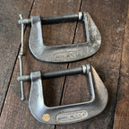 Craftsman Craftsman 2-Inch C-Clamp Pair (9-66703) Made in USA