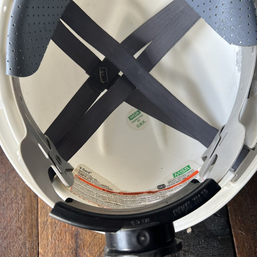 Other MSA V-Gard Hard Hat Size Medium Fas Trac II Suspension (2) Gear Up