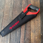 Husky Husky 15-inch Pro Hand Saw with Blade Sheath Gear Up