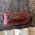 Washita Mountain Whetstone Company Soft Arkansas Pocket Sharpening Stone with Pouch (USA) Gear Up