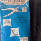 Unknown Vintage Eyelet Tool Kit Pliers with Eyelets Gear Up