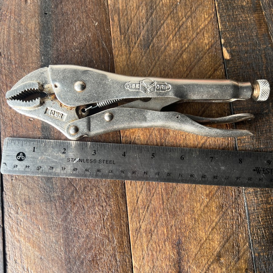 Vise-Grip 10WR 10 Inch Curved Jaw Locking Pliers (USA)