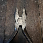 Unknown Vintage Forged Steel Lineman's Pliers Gear Up