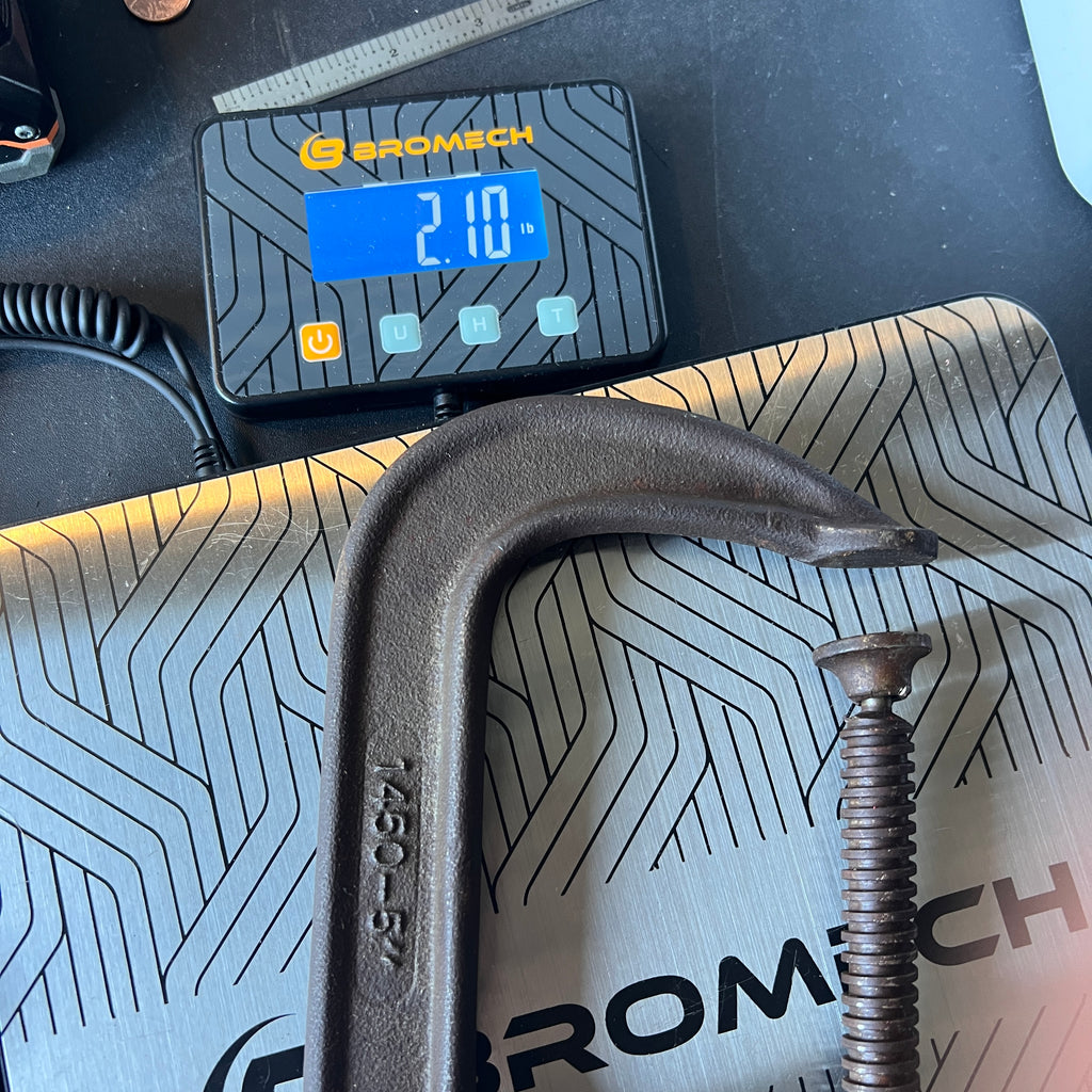 Adjustable Clamp Co. 5 Inch Adjustable C-Clamp 1450-57 Gear Up