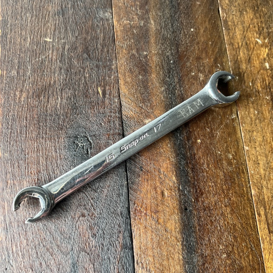 Snap-on Snap on 15mm 17mm Flare Nut Line Wrench RXFMS1517A (USA) Gear Up