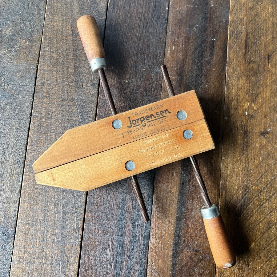 Jorgensen Jorgensen Model 1 10 Inch Adjustable Wooden Clamp (USA) Gear Up