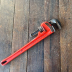 RIDGID RIDGID 18-Inch Heavy Duty Straight Pipe Wrench (USA) Gear Up