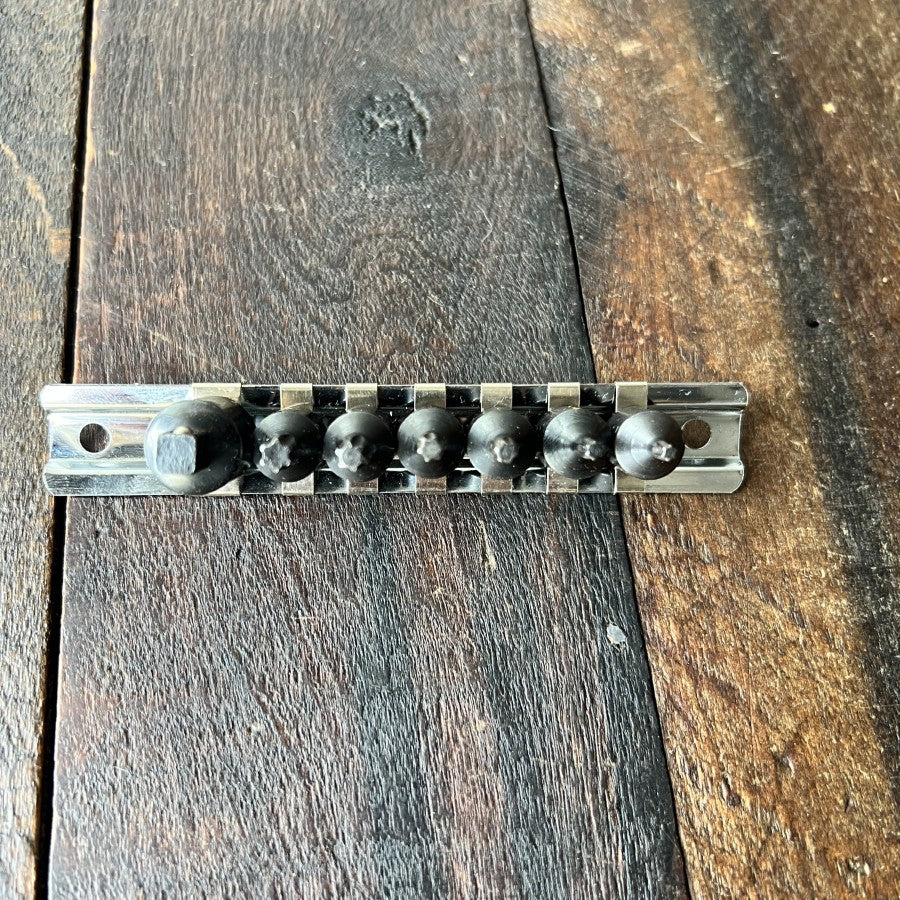 Unknown 7-Piece 1/4 Inch Drive Torx Bit Socket Set with 3/8 Inch Adapter Gear Up