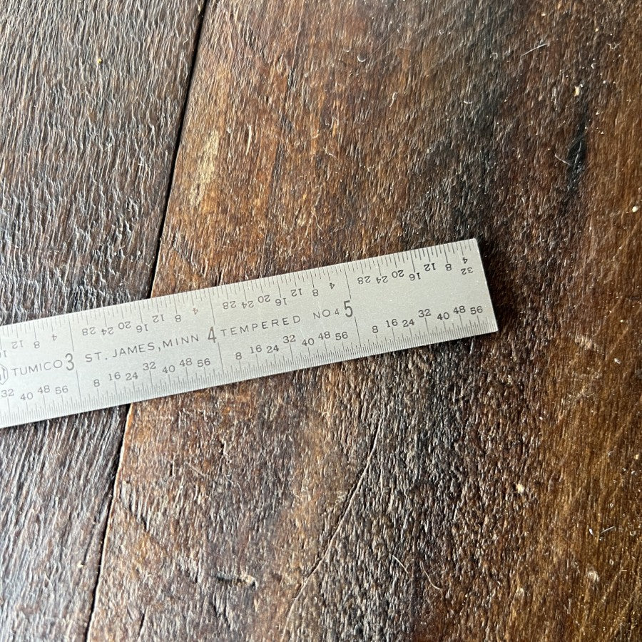 Other Scherr Tumico Ruler 24-0033-00 6 Inch Machinist Steel Rule (USA) Gear Up