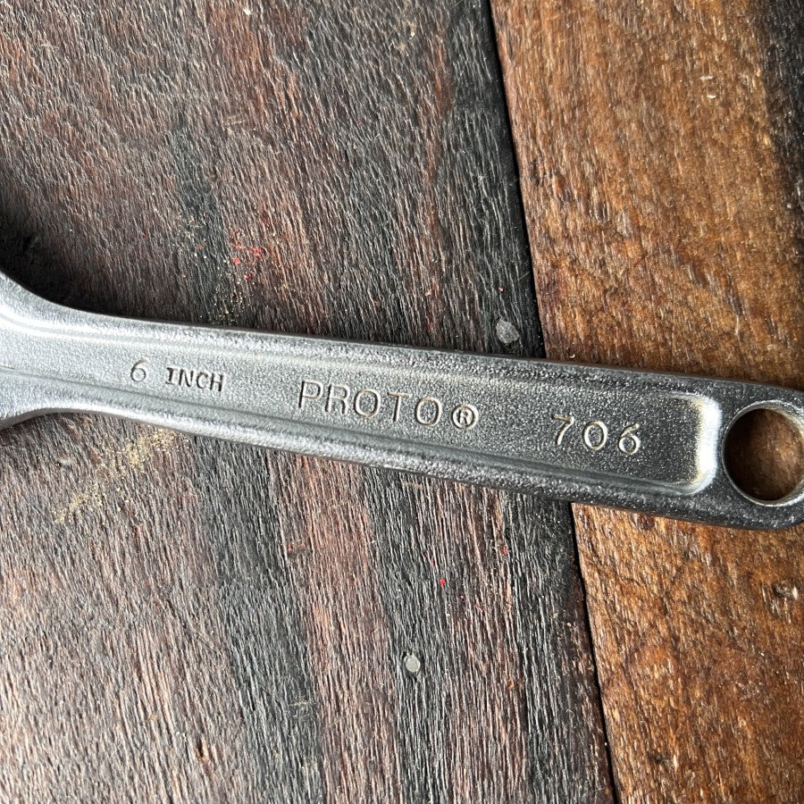 Proto 6 Inch Adjustable Wrench 706 (USA)