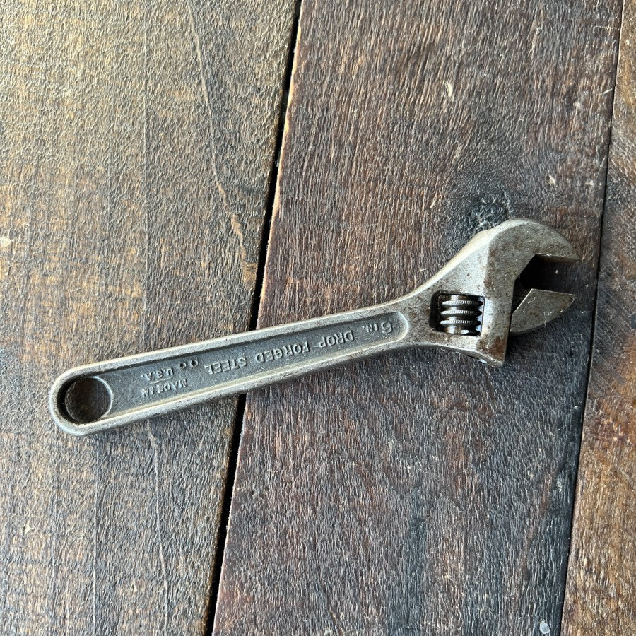 Crescent 6 Inch Drop Forged Steel Adjustable Wrench (USA)
