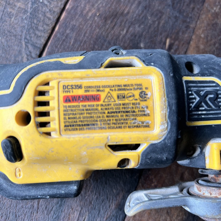 DeWalt DeWalt DCS356 20V MAX XR Brushless Oscillating Multi-Tool (Tool Only) Gear Up