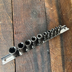 E Torx Socket Set with Rail External Star Bit Sockets