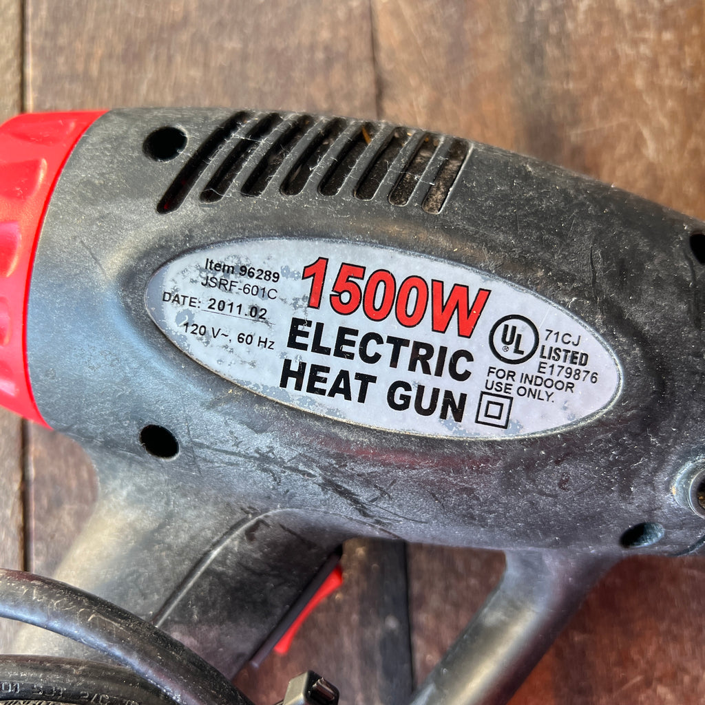 Drill Master 1500W Dual Temperature Heat Gun Gear Up