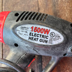 Drill Master 1500W Dual Temperature Heat Gun Gear Up