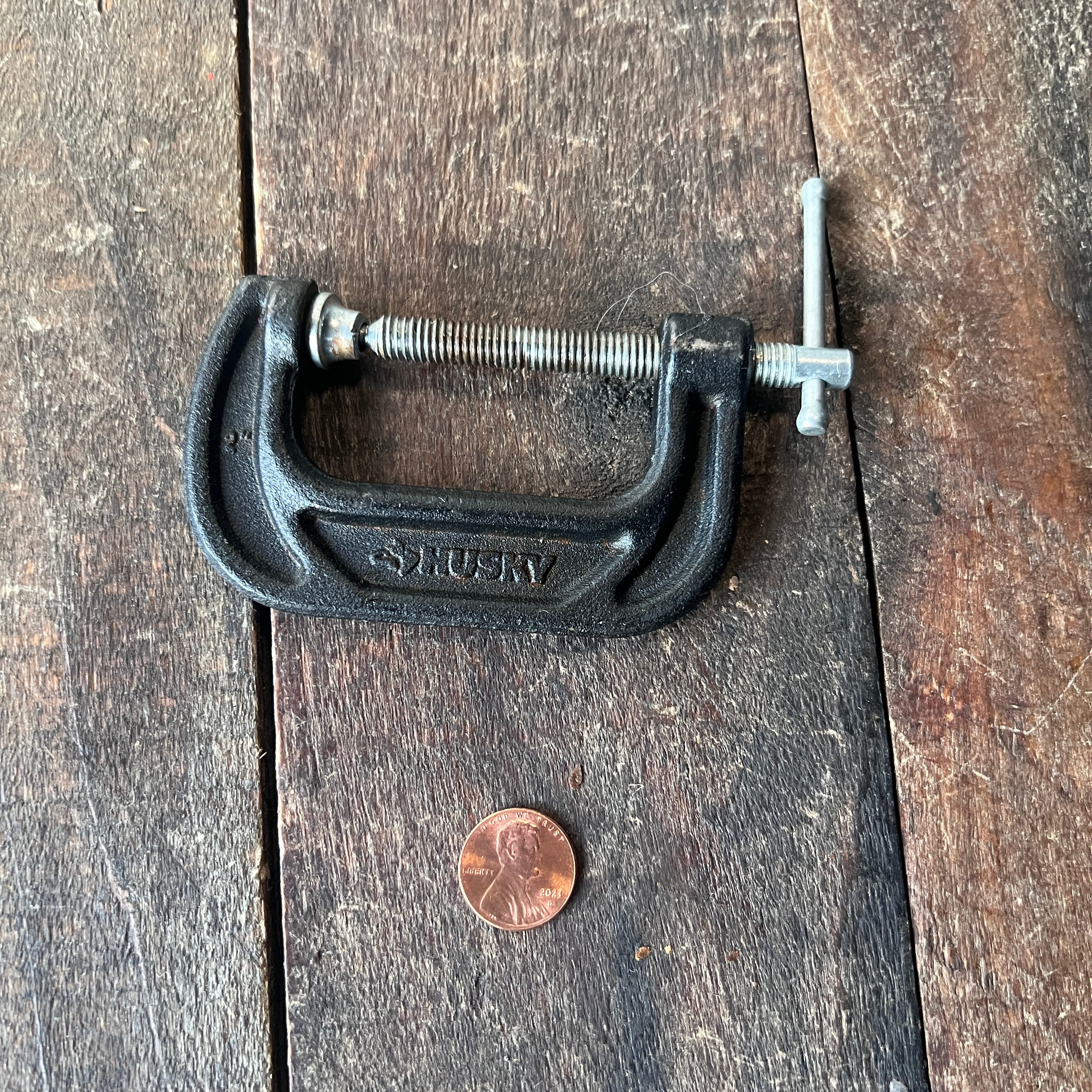 Husky Husky 2-Inch Drop Forged C-Clamp Gear Up