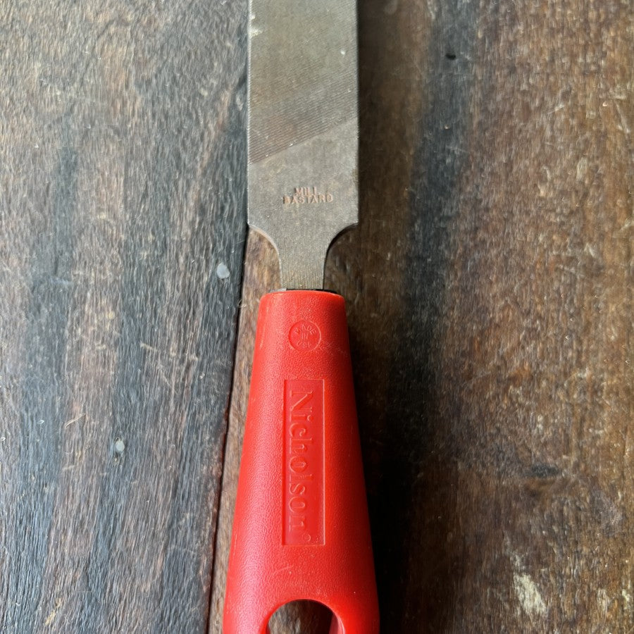 Nicholson 10 Inch Mill Bastard File Hand Tool (USA)