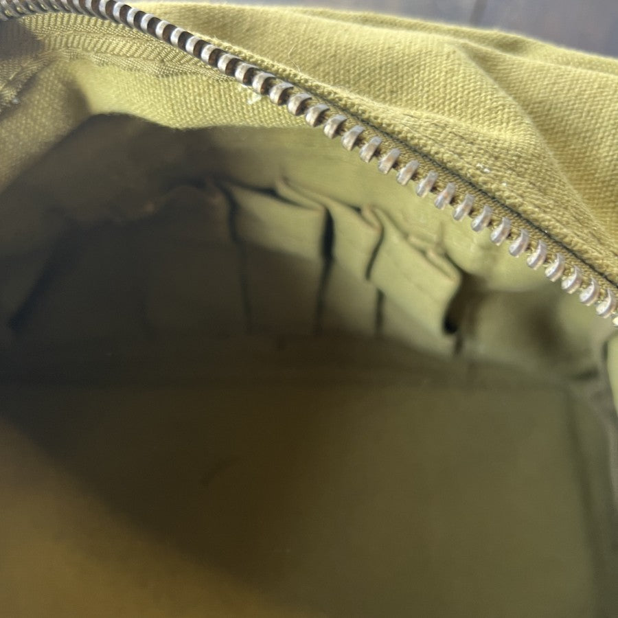 Olive Green Canvas Tool Bag Organizer Carryall