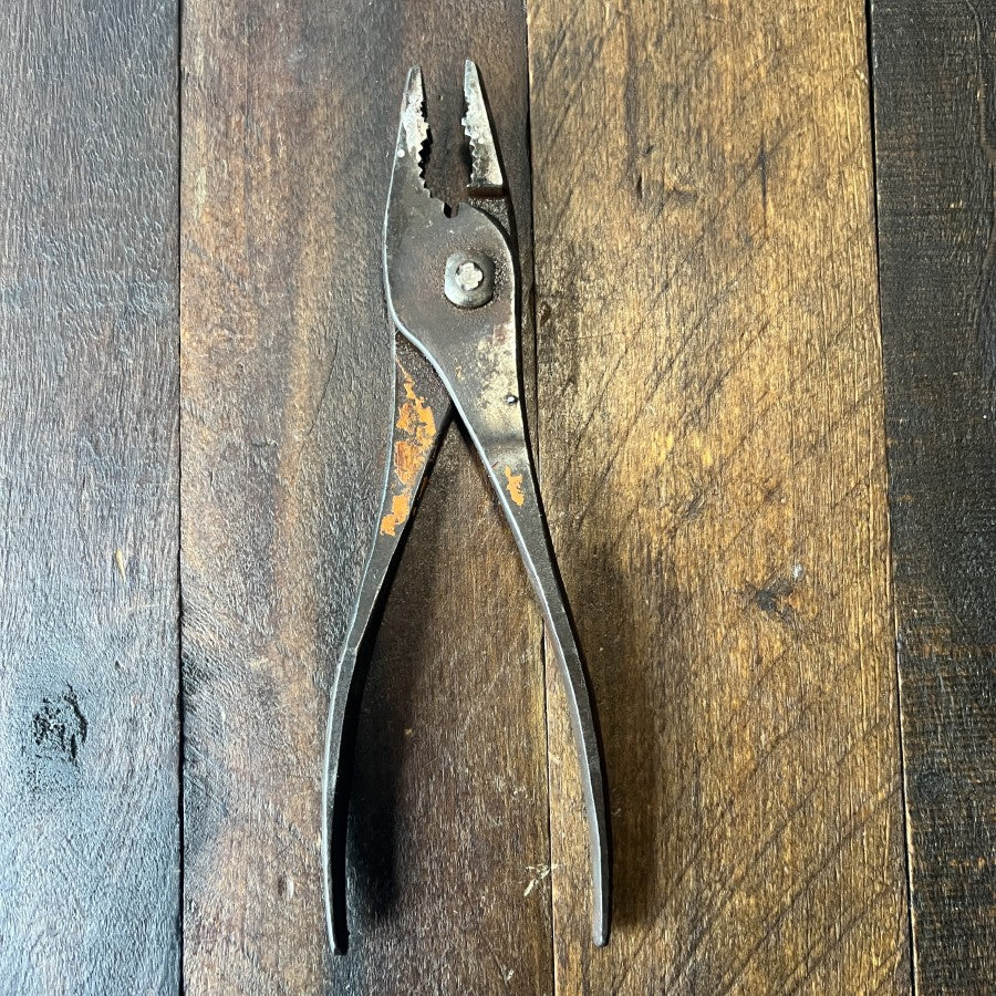 Utica Tools 511 Vintage Lineman Slip Joint Pliers (USA)
