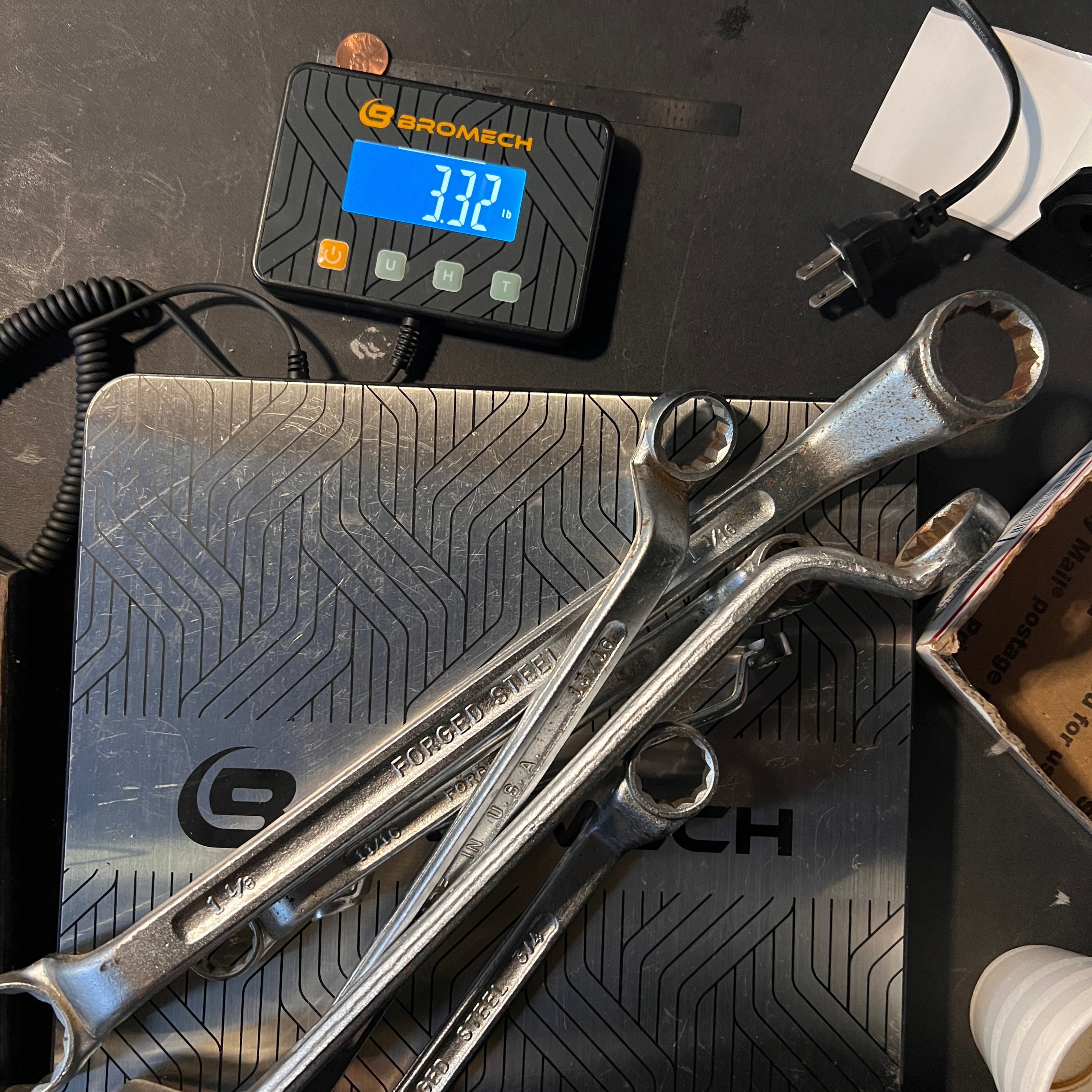 Other Vintage 6 Piece Forged Steel Box End Wrench Set USA Gear Up