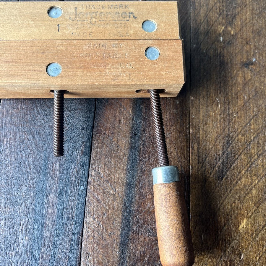 Jorgensen Jorgensen No 1 Wood Handle Hand Screw Clamp 10 inch (USA) Gear Up
