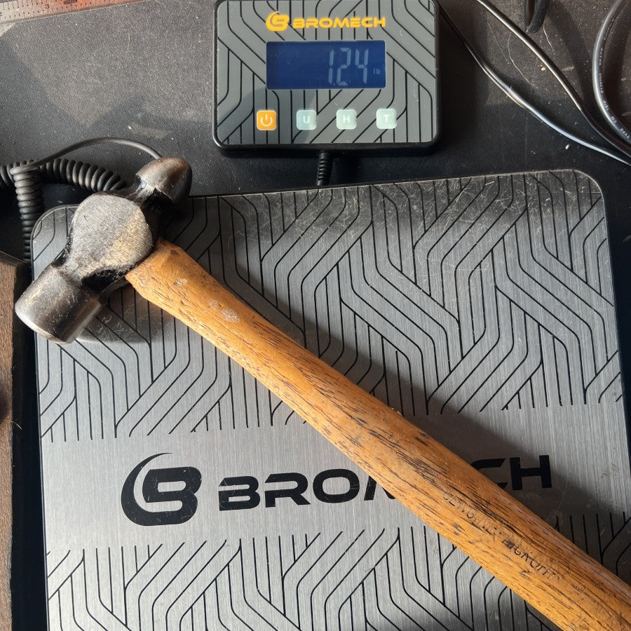 Great Neck Ball Peen Hammer with Hickory Handle 1.25lb