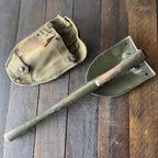 Other Original Vietnam ERA 1965 AMES E-Tool Entrenching Tool w/Pick & Canvas Cover Gear Up