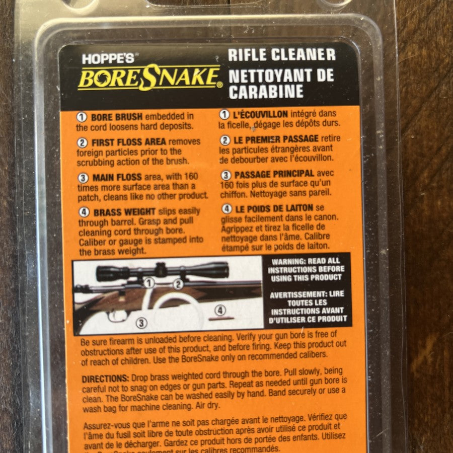 Hoppe's Hoppe's Boresnake Rifle Cleaner .308 30-30 .30-06 .300 .303 Caliber Gear Up