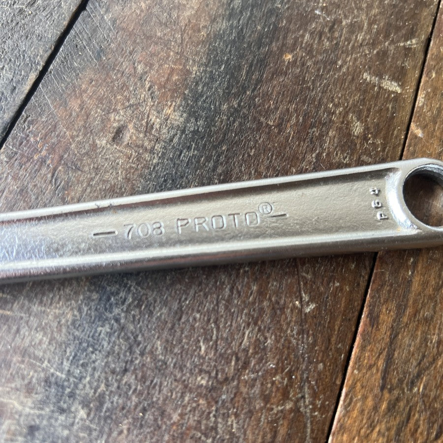 Proto Proto 708 8 Inch Adjustable Wrench (USA) Gear Up