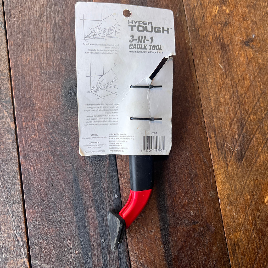 Other Hypertough 3 in 1 Caulk Tool Silicone Remover Scraper CT31N1 Gear Up