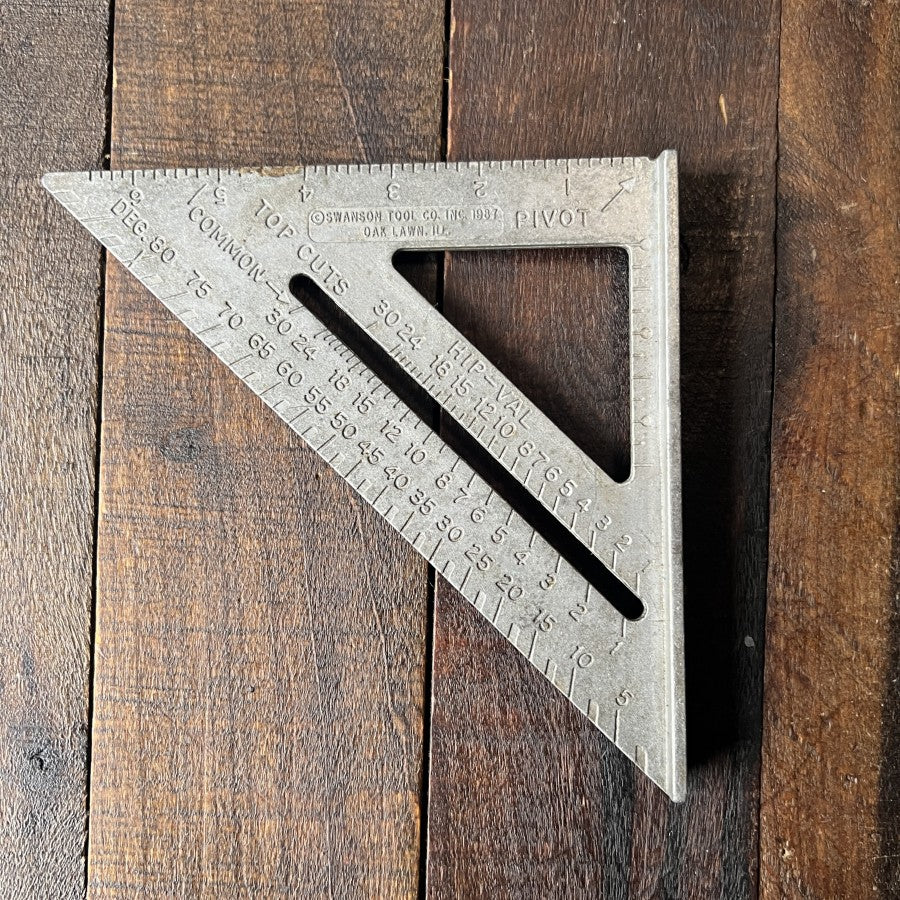Other Swanson 7-Inch Vintage Speed Square Layout Tool (USA) Gear Up