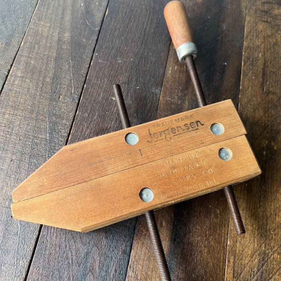 Jorgensen Jorgensen No 1 Wood Handle Hand Screw Clamp 10 inch (USA) Gear Up