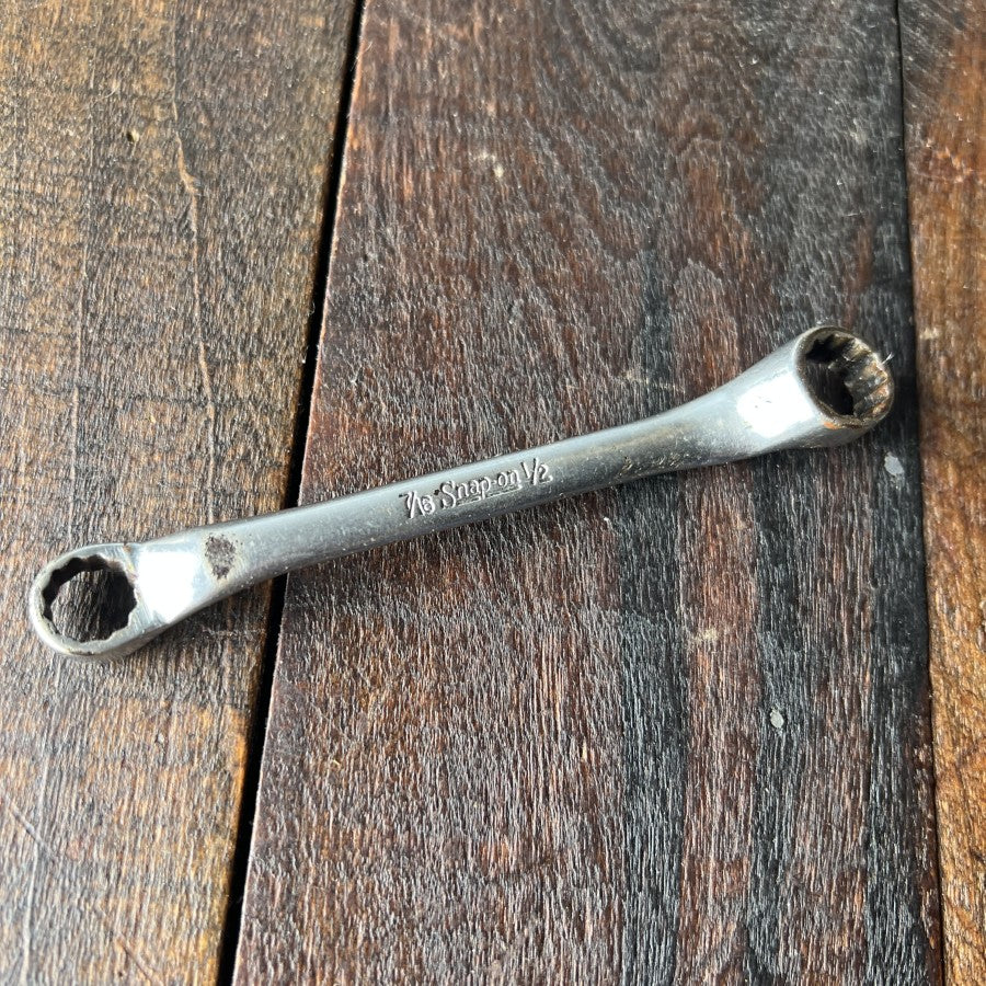 Snap-on Snap-on XS1416 7/16 Inch 1/2 Inch 12 Point Box End Wrench (USA) Gear Up