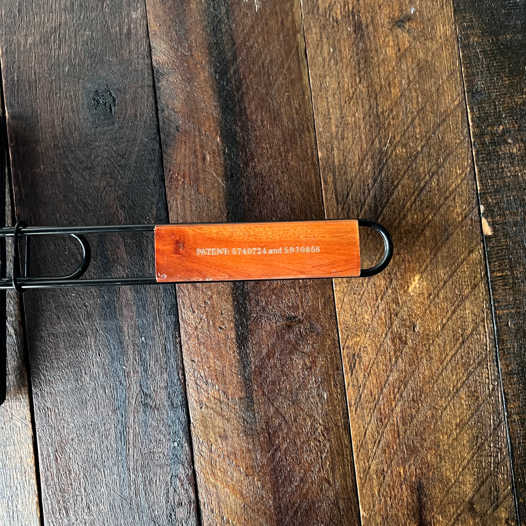 Brinkmann Charcoal Champion Hinged Wire Grilling Basket Gear Up