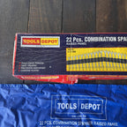 Other Tools Depot 22-Piece SAE Metric Combination Wrench Set Gear Up