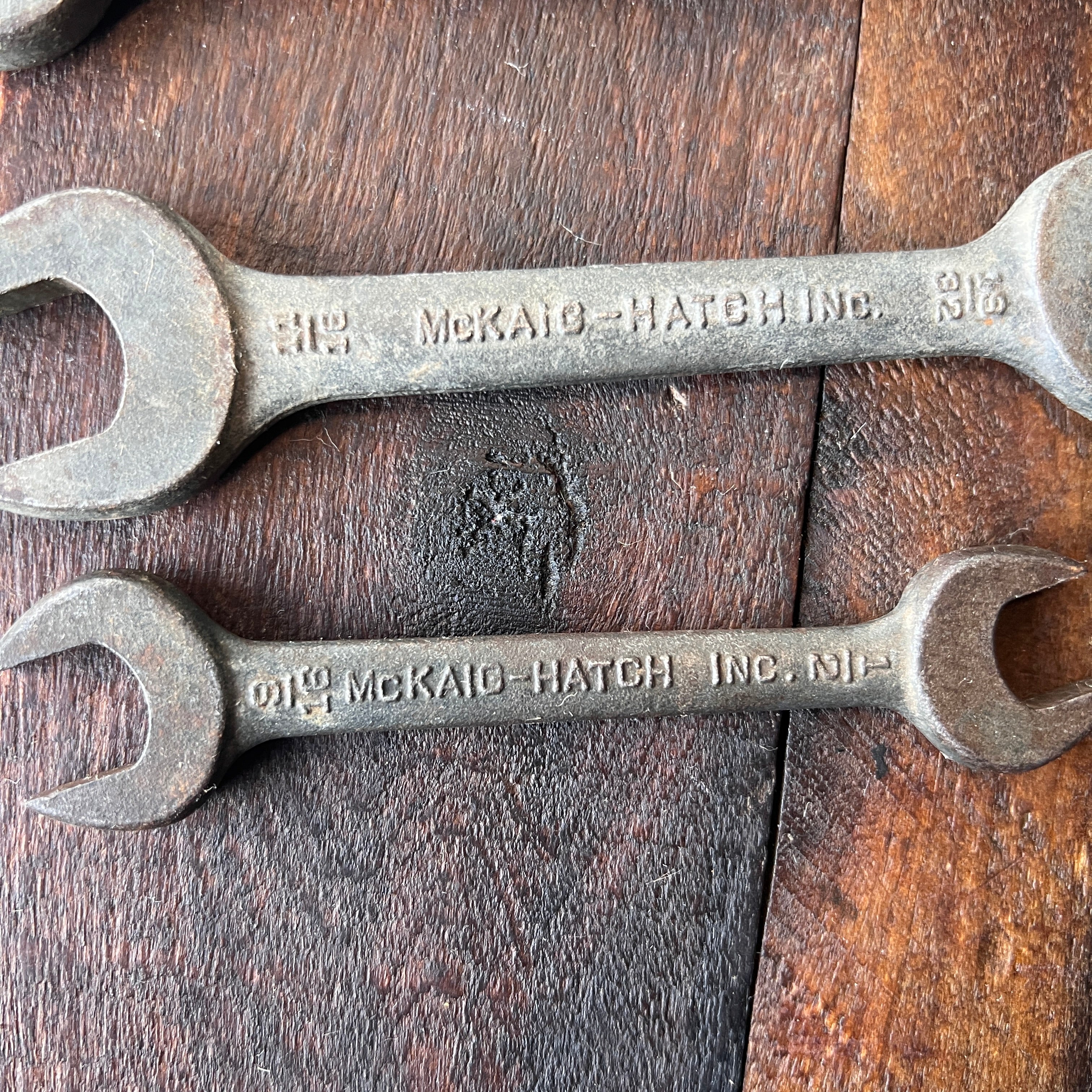 McKaig-Hatch Inc. Vintage McKaig-Hatch Inc Double Open-End Wrench Set of 3 (USA) Gear Up
