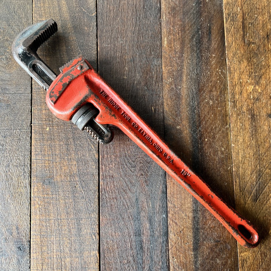 Ridgid Ridgid Ridge Tool Co 18 Inch Straight Pipe Wrench (USA) Gear Up
