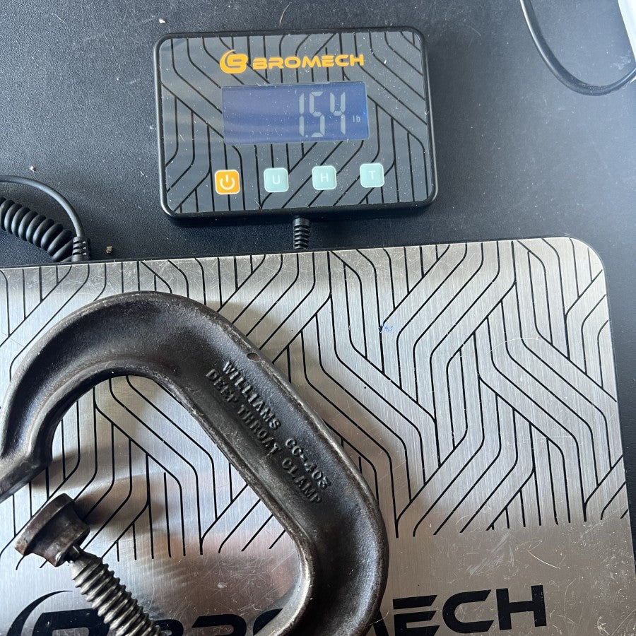 Vintage Williams GG-403 Deep Throat Clamp (USA)