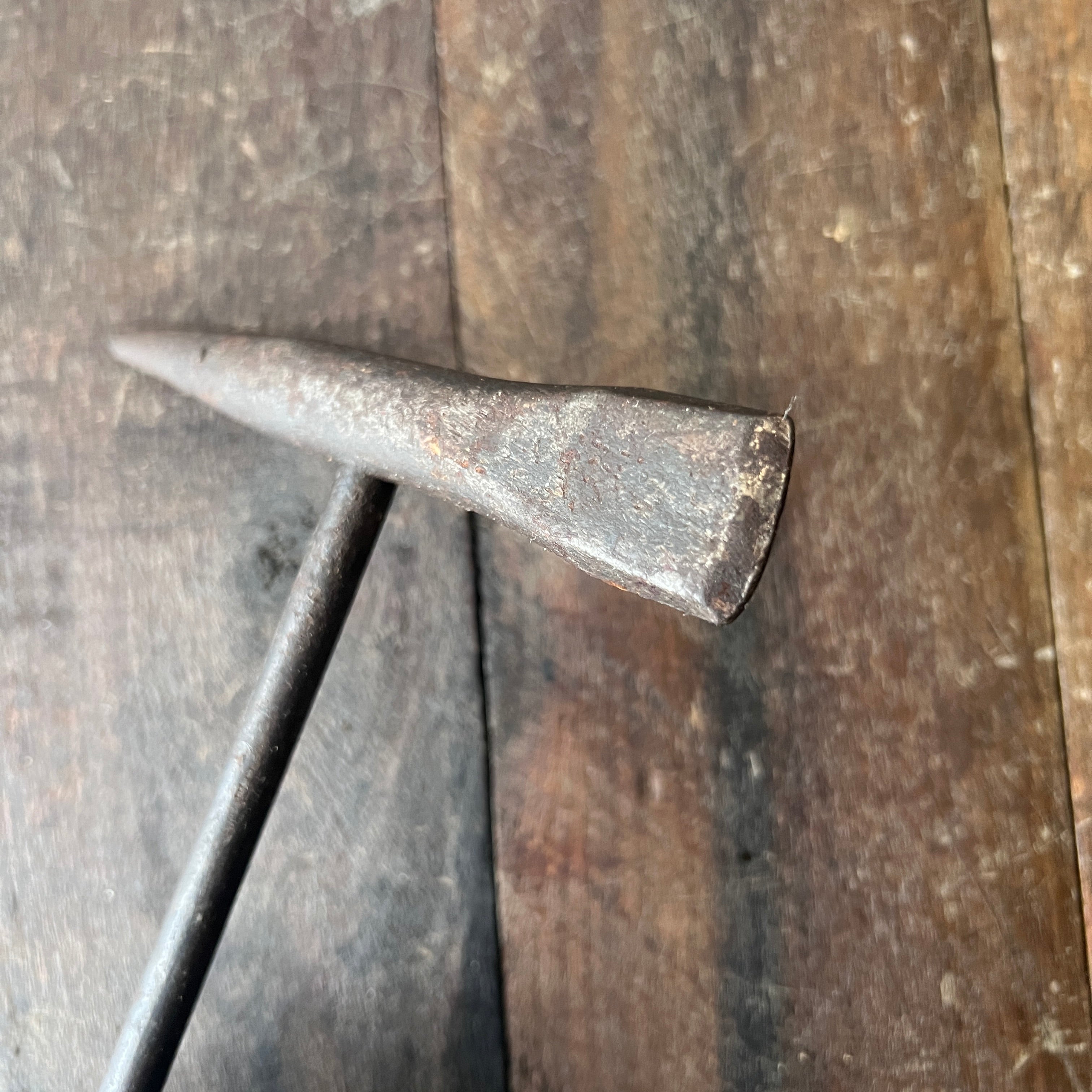 Unknown Spring Handle Chipping Hammer for Welding & Slag Removal