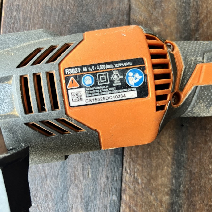 Ridgid Ridgid R3031 6 Amp Reciprocating Saw Gear Up